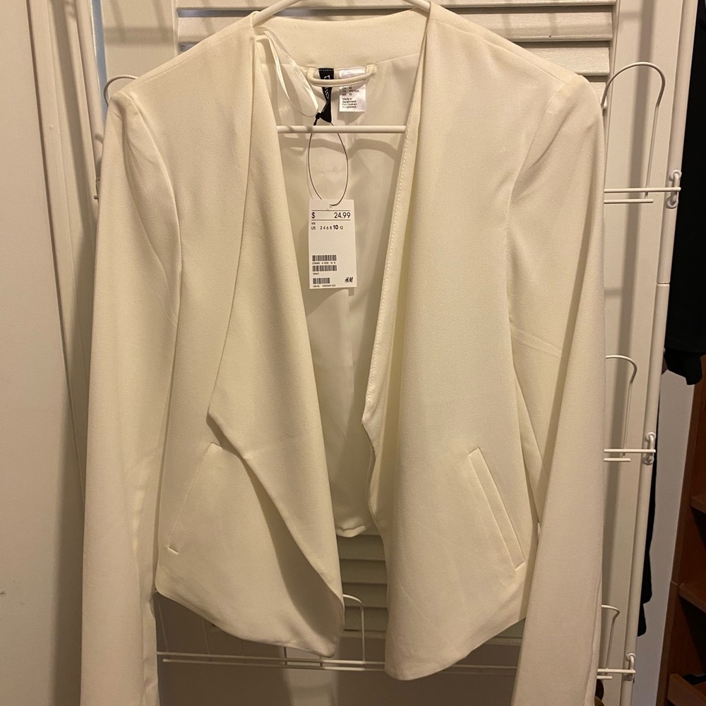 White dress jacket